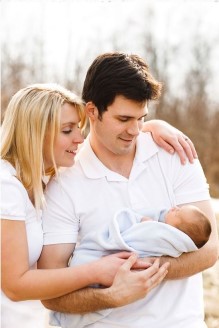 A beautiful outcome, Mum, Dad and Bub